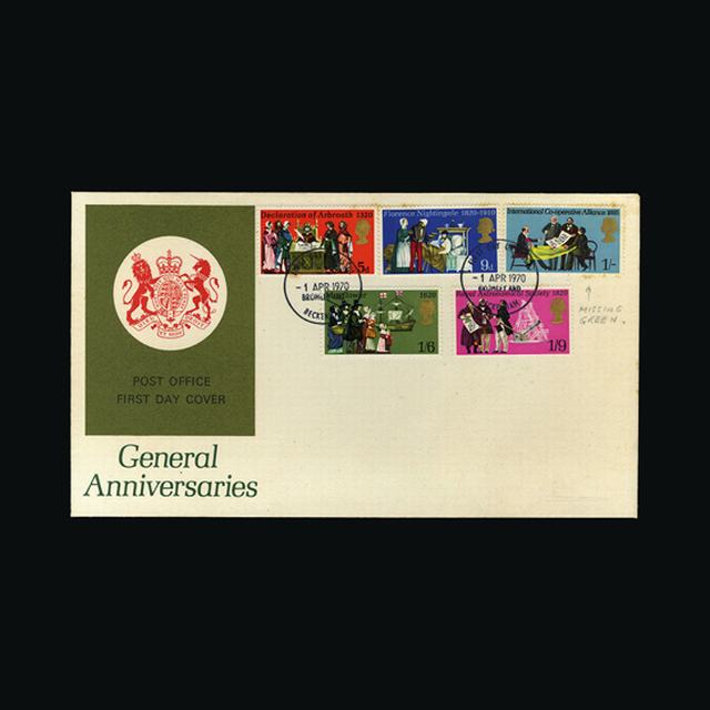 Lot 27500 - Great Britain - Covers - QEII 1970 -  UPA UPA Sale #88 worldwide Collections