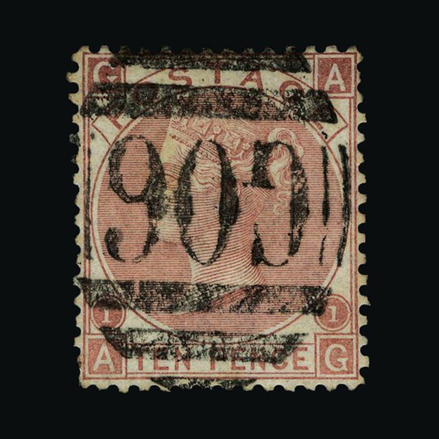 Lot 27525 - GREAT BRITAIN - used abroad 1867 -  UPA UPA Sale #88 worldwide Collections