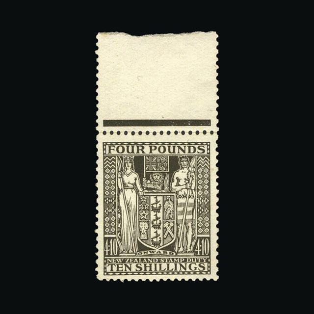 Lot 27770 - New Zealand - Postal Fiscals 1935 - UPA UPA Sale #88 worldwide Collections Lot 27770 - New Zealand - Postal Fiscals 1935 - UPA UPA Sale #88 worldwide Collections