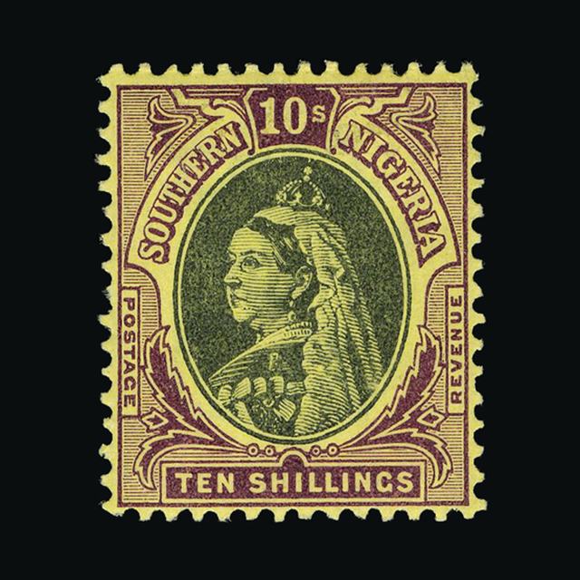Lot 27777 - nigeria - southern nigeria 1901-02 -  UPA UPA Sale #88 worldwide Collections