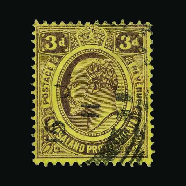 Lot 27781 - nyasaland 1908-11 -  UPA UPA Sale #88 worldwide Collections