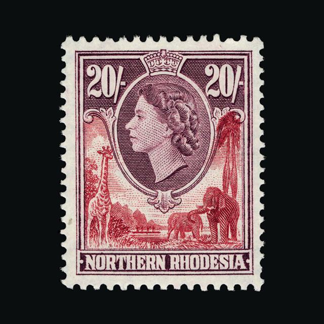 Lot 27805 - Rhodesia - Northern Rhodesia 1953 - UPA UPA Sale #88 worldwide Collections Lot 27805 - Rhodesia - Northern Rhodesia 1953 - UPA UPA Sale #88 worldwide Collections