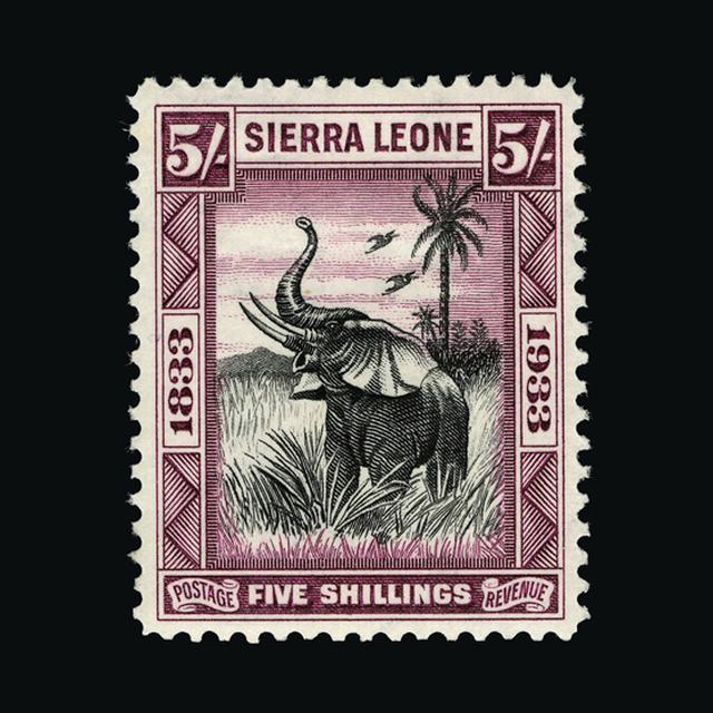Lot 27832 - sierra leone 1933 -  UPA UPA Sale #88 worldwide Collections