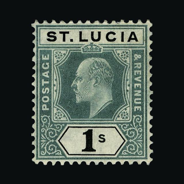 Lot 27835 - st. lucia 1904-10 -  UPA UPA Sale #88 worldwide Collections