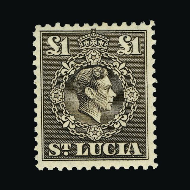 Lot 27841 - st. lucia 1938-48 -  UPA UPA Sale #88 worldwide Collections