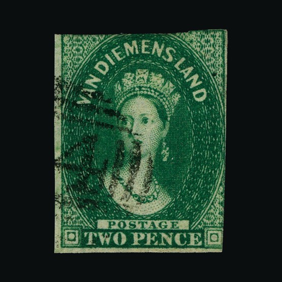 Lot 2810 - Australia - States - Tasmania 1855 -  UPA UPA Sale #88 worldwide Collections