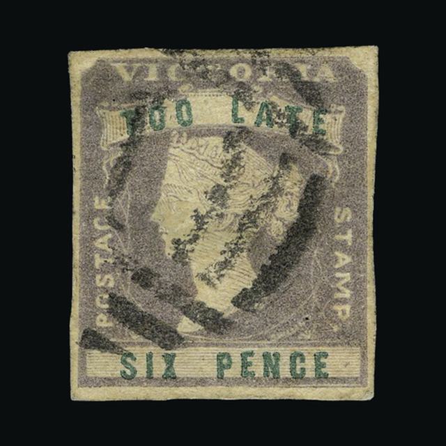 Lot 2875 - Australia - States - Victoria 1854-55 - UPA UPA Sale #88 worldwide Collections Lot 2875 - Australia - States - Victoria 1854-55 - UPA UPA Sale #88 worldwide Collections