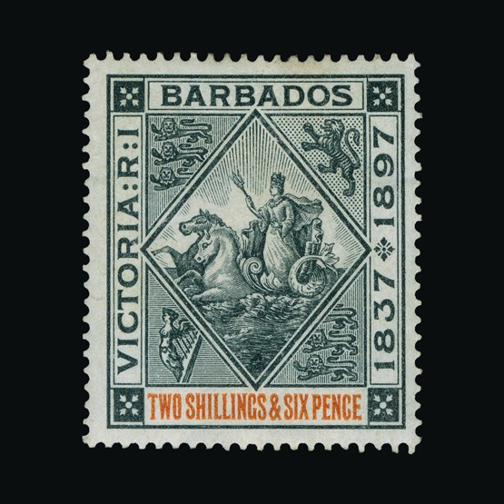 Lot 3751 - barbados 1897-98 -  UPA UPA Sale #88 worldwide Collections