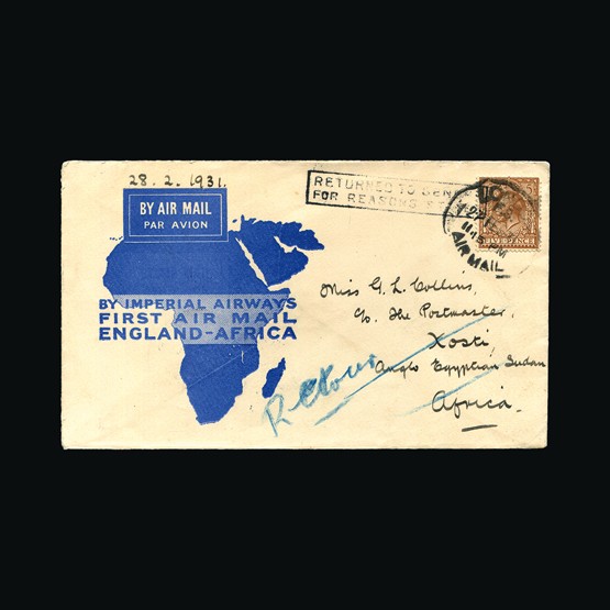 Lot 391 - General - Imperial Airways 1931 - UPA UPA Sale #88 worldwide Collections Lot 391 - General - Imperial Airways 1931 - UPA UPA Sale #88 worldwide Collections
