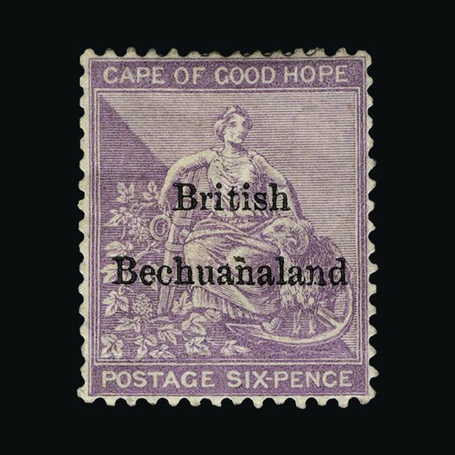 Lot 3990 - bechuanaland 1885-87 -  UPA UPA Sale #88 worldwide Collections