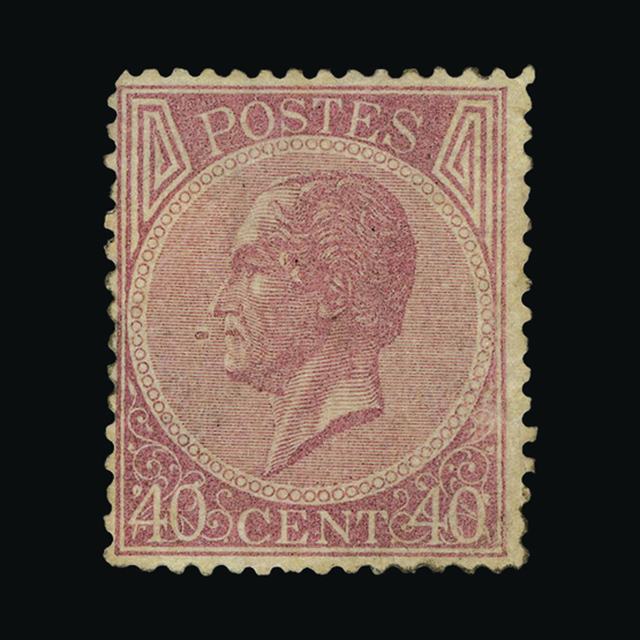Lot 4136 - Belgium 1865-66 - UPA UPA Sale #88 worldwide Collections Lot 4136 - Belgium 1865-66 - UPA UPA Sale #88 worldwide Collections