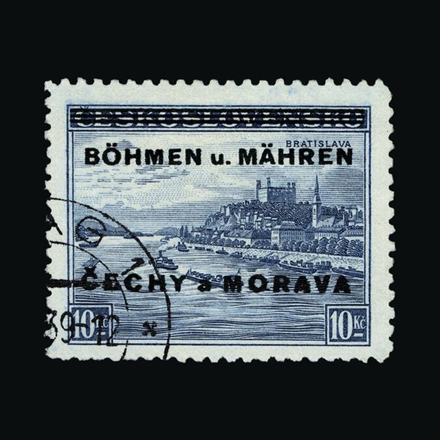 Lot 4907 - bohemia and moravia 1939 -  UPA UPA Sale #88 worldwide Collections