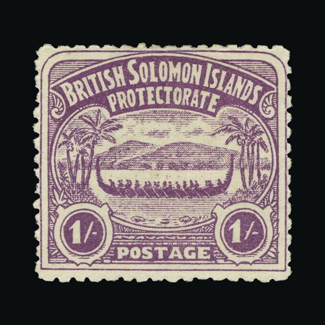 Lot 5558 - british solomon islands 1907 -  UPA UPA Sale #88 worldwide Collections