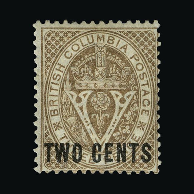 Lot 7062 - Canada - British Columbia and Vancouver Island 1868-71 - UPA UPA Sale #88 worldwide Collections Lot 7062 - Canada - British Columbia and Vancouver Island 1868-71 - UPA UPA Sale #88 worldwide Collections