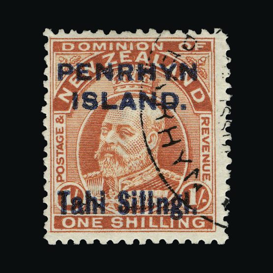 Lot 7831 - cook islands - penrhyn island 1914 -  UPA UPA Sale #88 worldwide Collections