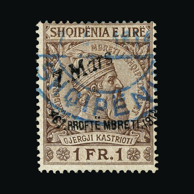 Lot 903 - Albania 1914 -  UPA UPA Sale #88 worldwide Collections
