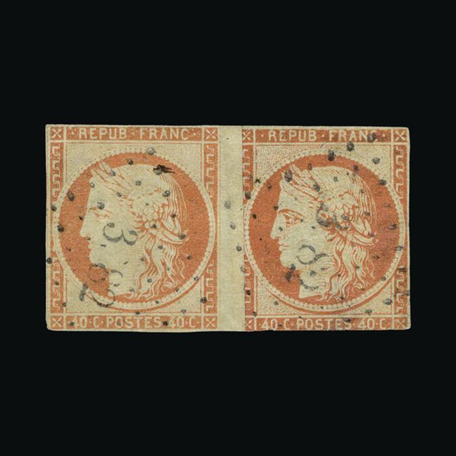 Lot 9432 - France 1849-52 - UPA UPA Sale #88 worldwide Collections Lot 9432 - France 1849-52 - UPA UPA Sale #88 worldwide Collections