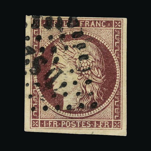 Lot 9442 - France 1849-52 - UPA UPA Sale #88 worldwide Collections Lot 9442 - France 1849-52 - UPA UPA Sale #88 worldwide Collections