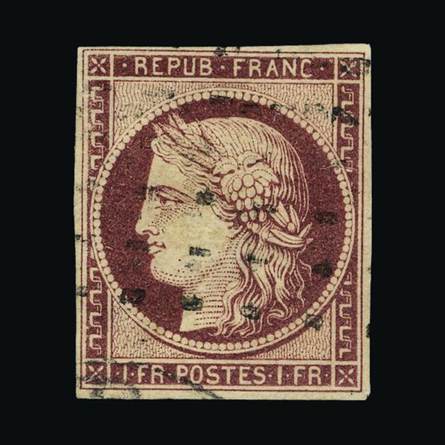 Lot 9445 - France 1849-52 - UPA UPA Sale #88 worldwide Collections Lot 9445 - France 1849-52 - UPA UPA Sale #88 worldwide Collections