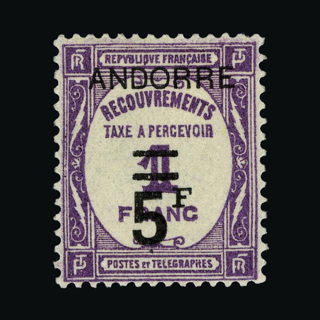 Lot 962 - Andorra 1931 - UPA UPA Sale #88 worldwide Collections Lot 962 - Andorra 1931 - UPA UPA Sale #88 worldwide Collections