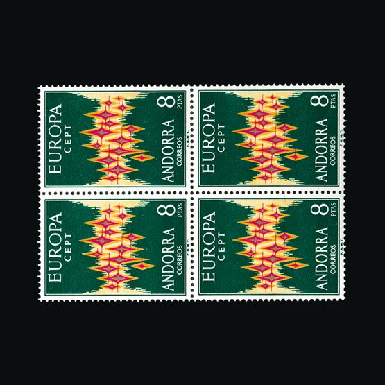 Lot 969 - Andorra 1972 - UPA UPA Sale #88 worldwide Collections Lot 969 - Andorra 1972 - UPA UPA Sale #88 worldwide Collections