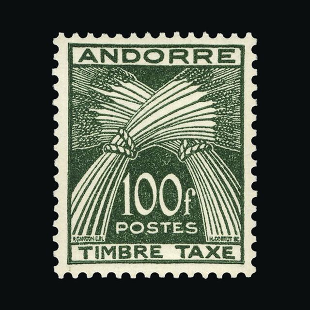 Lot 976 - Andorra - French Post Offices 1946-59 -  UPA UPA Sale #88 worldwide Collections