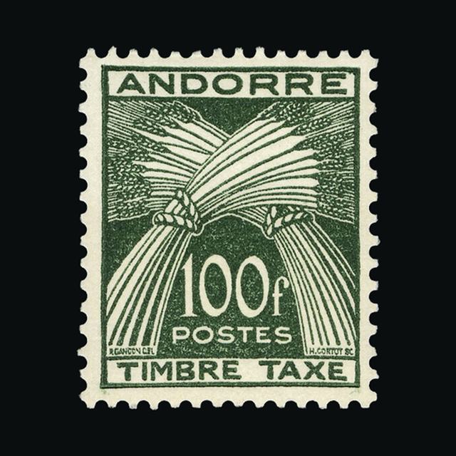 Lot 977 - Andorra - French Post Offices 1946-59 -  UPA UPA Sale #88 worldwide Collections