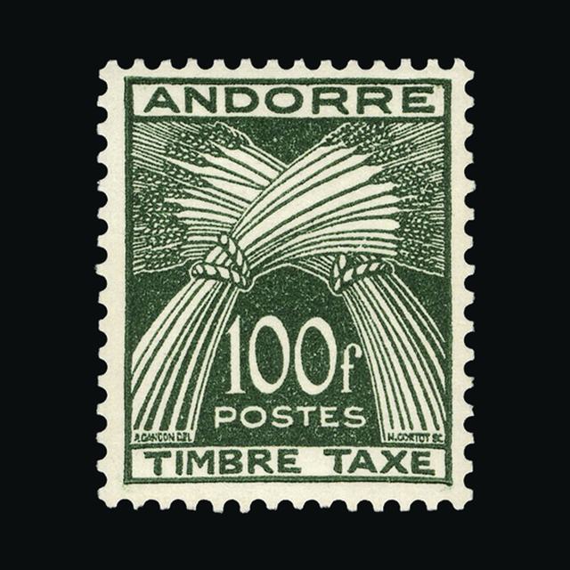Lot 978 - Andorra - French Post Offices 1946-59 -  UPA UPA Sale #88 worldwide Collections