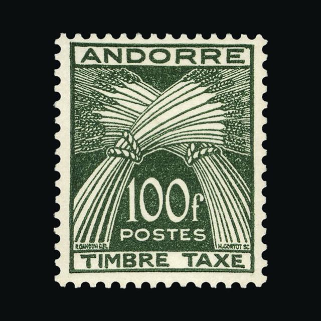 Lot 979 - Andorra - French Post Offices 1946-59 -  UPA UPA Sale #88 worldwide Collections