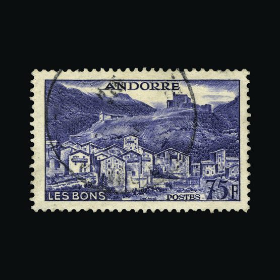 Lot 980 - Andorra - French Post Offices 1955-56 -  UPA UPA Sale #88 worldwide Collections