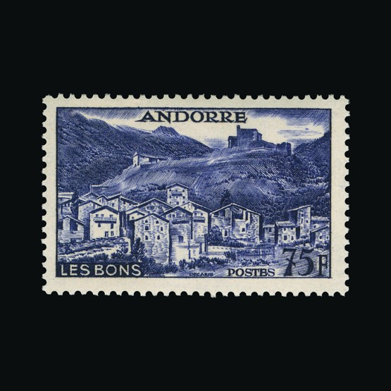 Lot 990 - Andorra - French Post Offices 1955-58 -  UPA UPA Sale #88 worldwide Collections