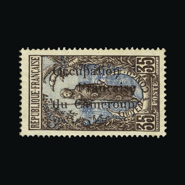 Lot 9910 - France - Colonies - Cameroun 1916 -  UPA UPA Sale #88 worldwide Collections