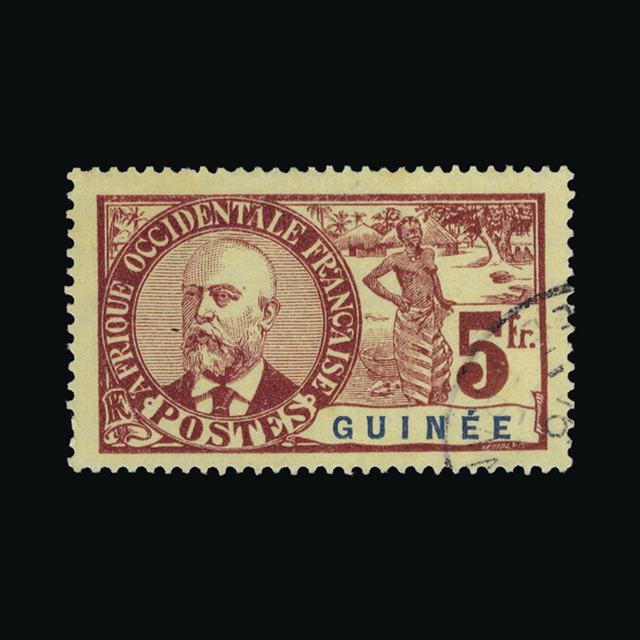 Lot 9970 - France - Colonies - French Guinea 1906-07 - UPA UPA Sale #88 worldwide Collections Lot 9970 - France - Colonies - French Guinea 1906-07 - UPA UPA Sale #88 worldwide Collections