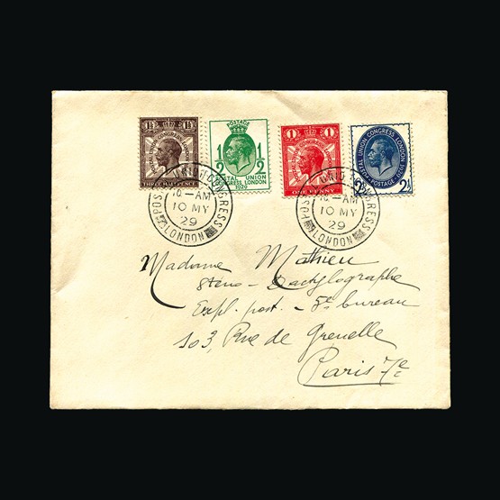 Lot 13072 - Great Britain - Covers - KGV 1929 -  UPA UPA Sale #89 worldwide Collections