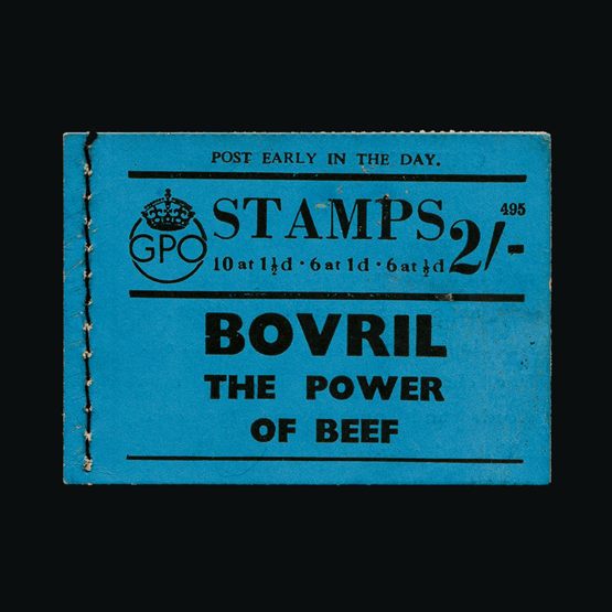 Lot 13277 - Great Britain - Booklets 1938 - UPA UPA Sale #89 worldwide Collections Lot 13277 - Great Britain - Booklets 1938 - UPA UPA Sale #89 worldwide Collections