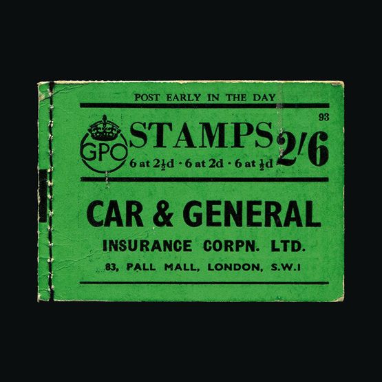Lot 13283 - Great Britain - Booklets 1940 - UPA UPA Sale #89 worldwide Collections Lot 13283 - Great Britain - Booklets 1940 - UPA UPA Sale #89 worldwide Collections