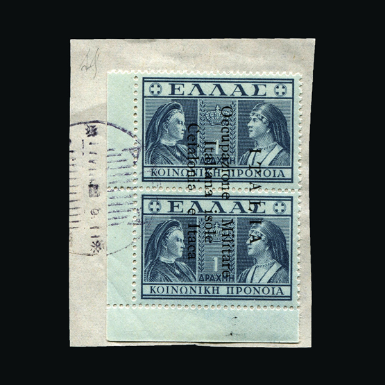 Lot 13589 - Greece - Italian Occupation of Ithaca 1941 - UPA UPA Sale #89 worldwide Collections Lot 13589 - Greece - Italian Occupation of Ithaca 1941 - UPA UPA Sale #89 worldwide Collections