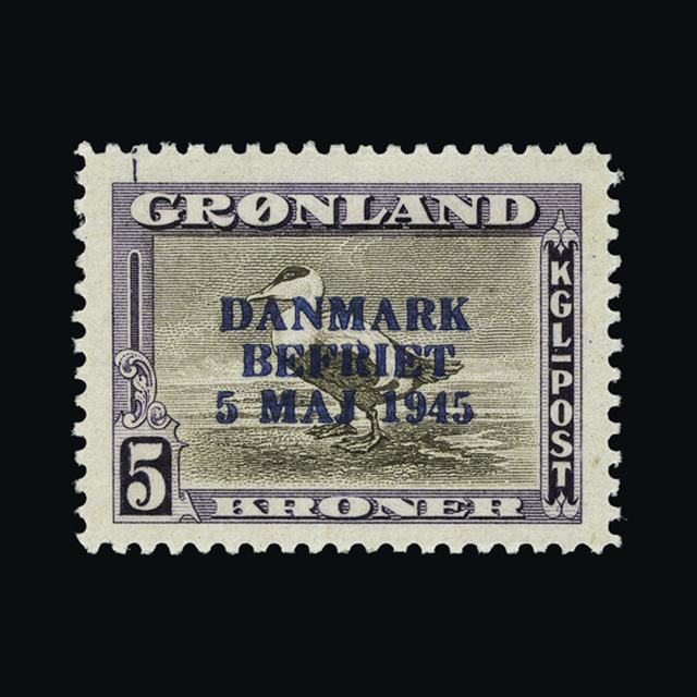 Lot 13597 - Greenland 1945 - UPA UPA Sale #89 worldwide Collections Lot 13597 - Greenland 1945 - UPA UPA Sale #89 worldwide Collections