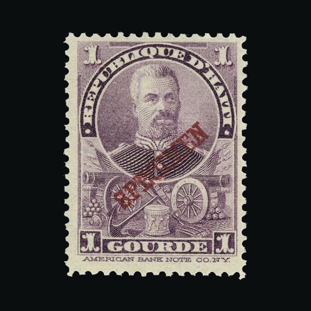 Lot 13768 - haiti 1898 - UPA UPA Sale #89 worldwide Collections Lot 13768 - haiti 1898 - UPA UPA Sale #89 worldwide Collections