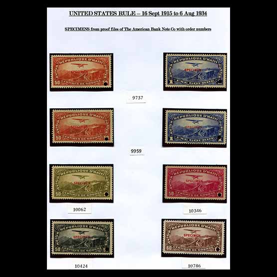 Lot 13782 - haiti 1933 -  UPA UPA Sale #89 worldwide Collections