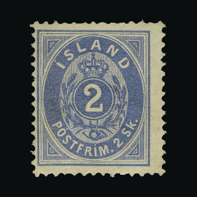 Lot 14500 - Iceland 1873 -  UPA UPA Sale #89 worldwide Collections
