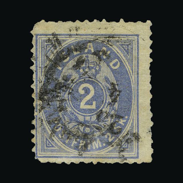 Lot 14501 - Iceland 1873 -  UPA UPA Sale #89 worldwide Collections