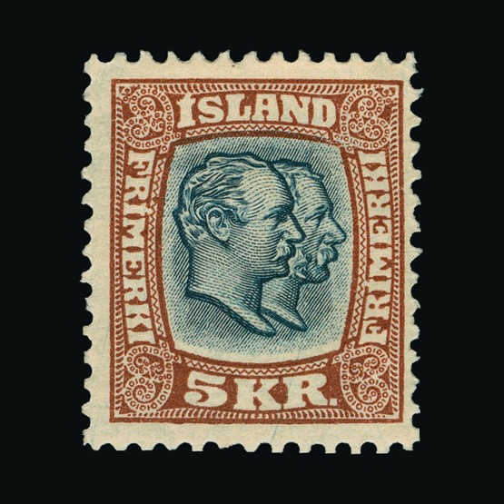 Lot 14559 - Iceland 1907 -  UPA UPA Sale #89 worldwide Collections