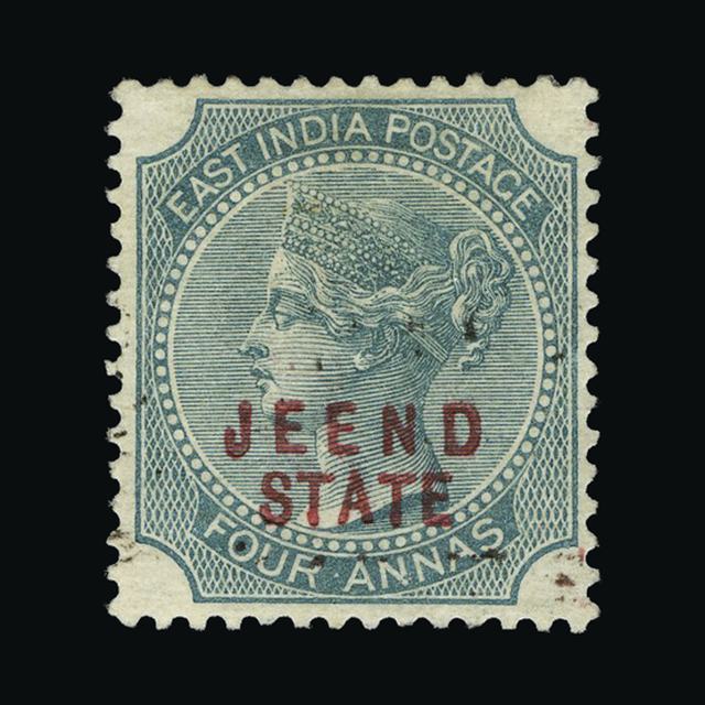 Lot 15056 - India - States - Jind 1885 - UPA UPA Sale #89 worldwide Collections Lot 15056 - India - States - Jind 1885 - UPA UPA Sale #89 worldwide Collections