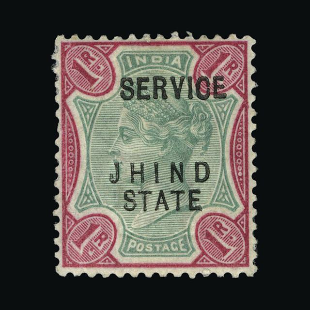 Lot 15060 - India - States - Jind 1886-1902 - UPA UPA Sale #89 worldwide Collections Lot 15060 - India - States - Jind 1886-1902 - UPA UPA Sale #89 worldwide Collections