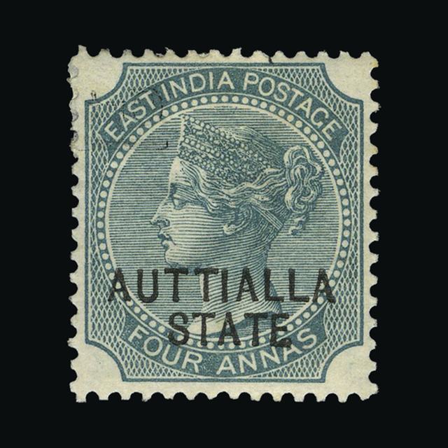 Lot 15086 - India - States - Patiala 1885 -  UPA UPA Sale #89 worldwide Collections