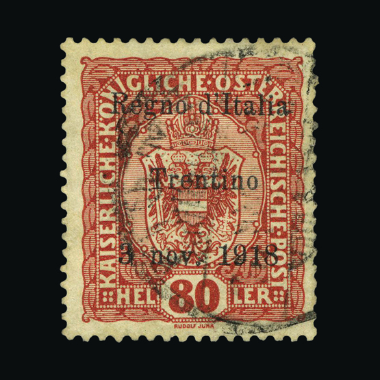 Lot 15445 - Italy - Austrian Territories 1918 - UPA UPA Sale #89 worldwide Collections Lot 15445 - Italy - Austrian Territories 1918 - UPA UPA Sale #89 worldwide Collections