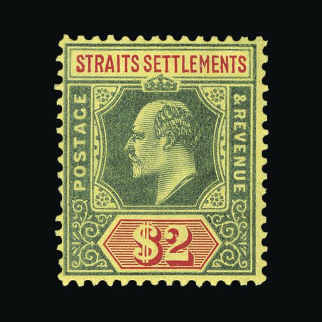 Lot 17464 - malaya - straits settlements 1906-12 -  UPA UPA Sale #89 worldwide Collections