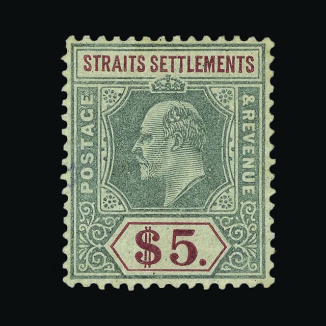 Lot 17466 - malaya - straits settlements 1906-12 -  UPA UPA Sale #89 worldwide Collections