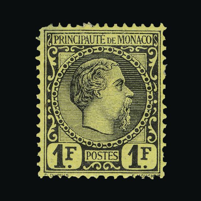 Lot 18049 - Monaco 1885 -  UPA UPA Sale #89 worldwide Collections